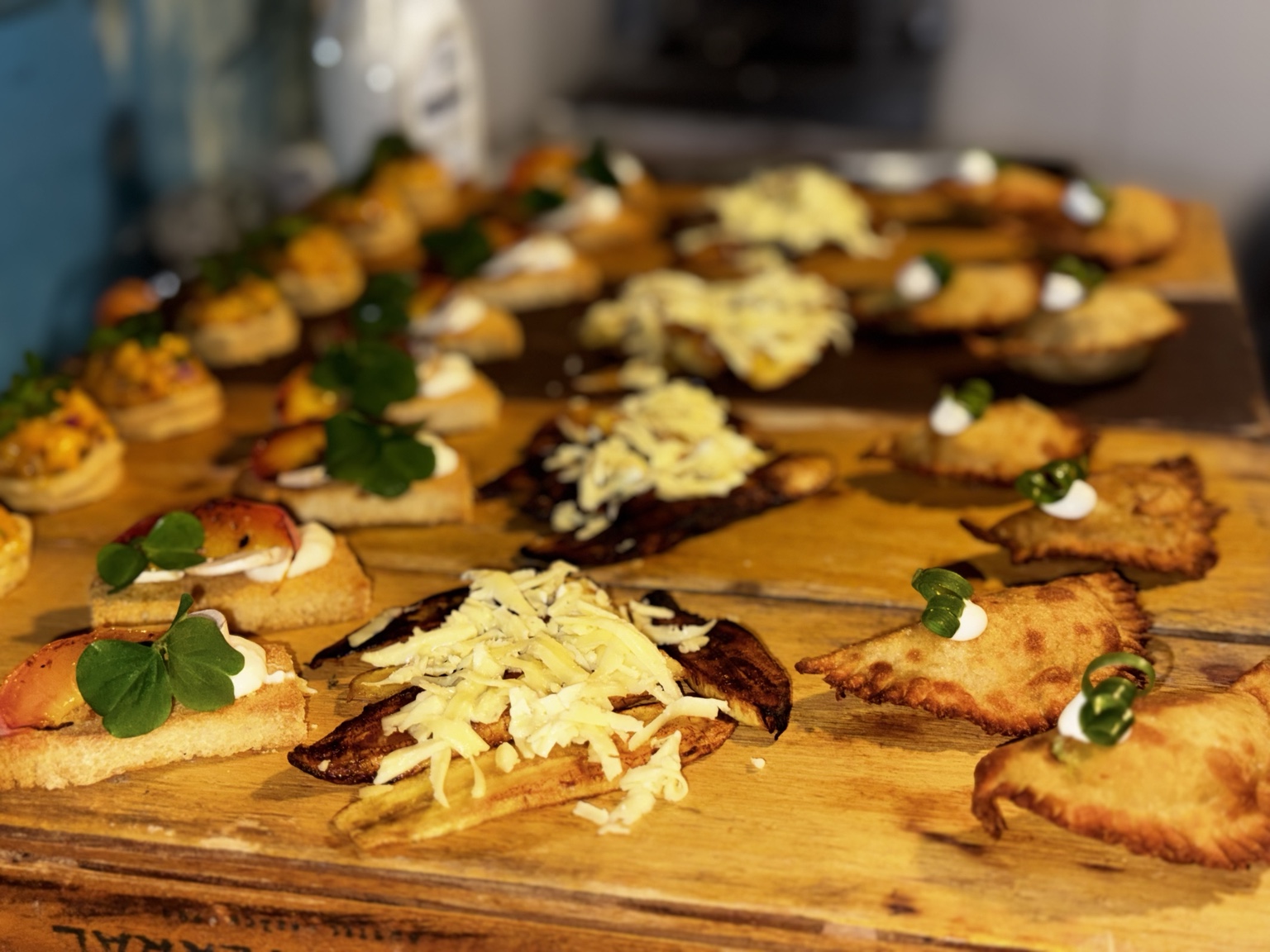 Comida preparada durante o voluntariado
