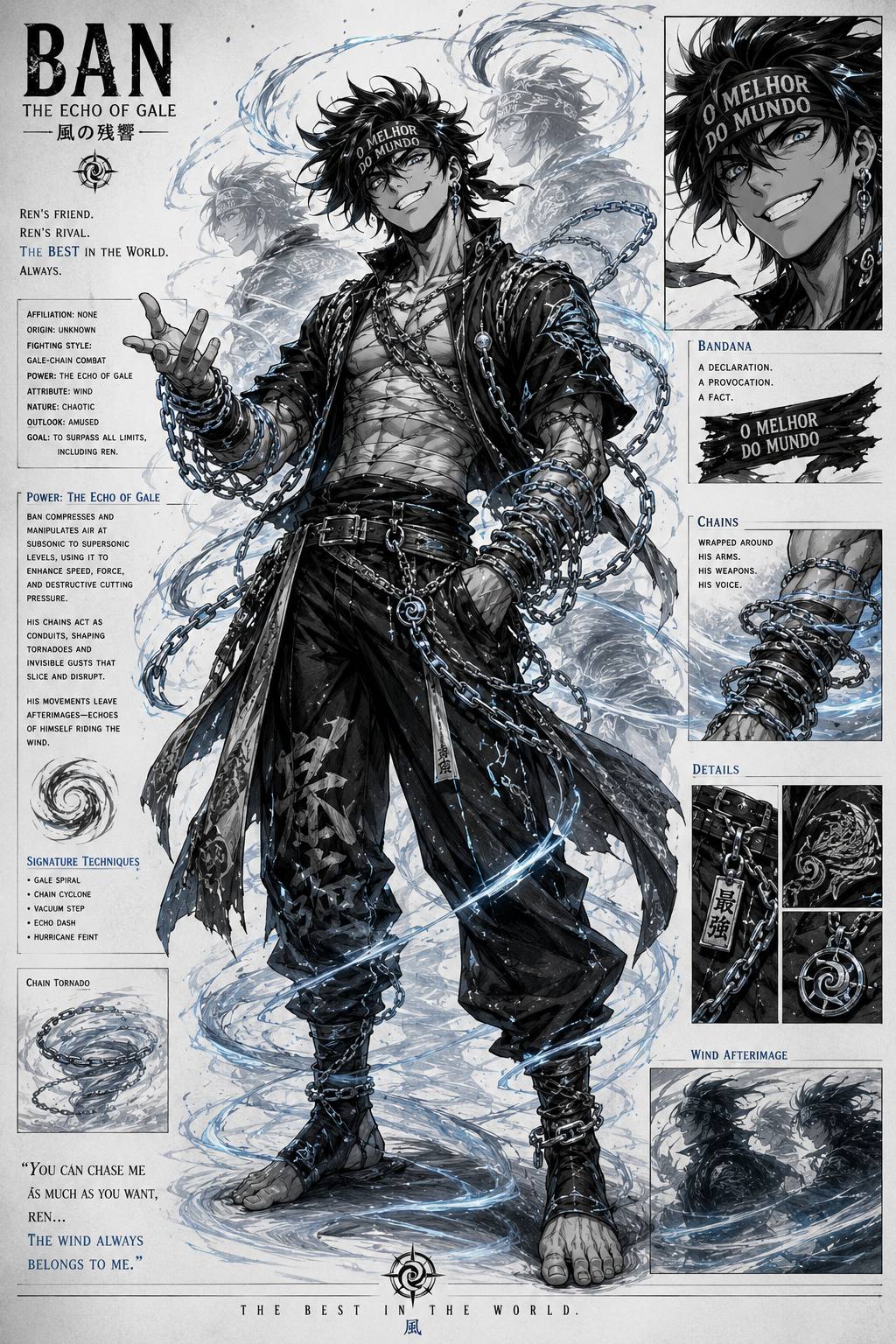 Ban em arte oficial de HESIDIO.